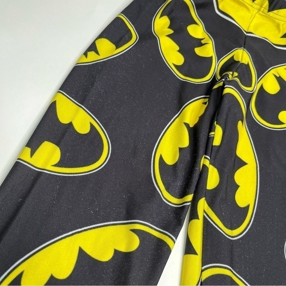 Batman Novelty Comic Superhero Sexy Cosplay Halloween Costume Stretchy Leggings - Picture 6 of 11